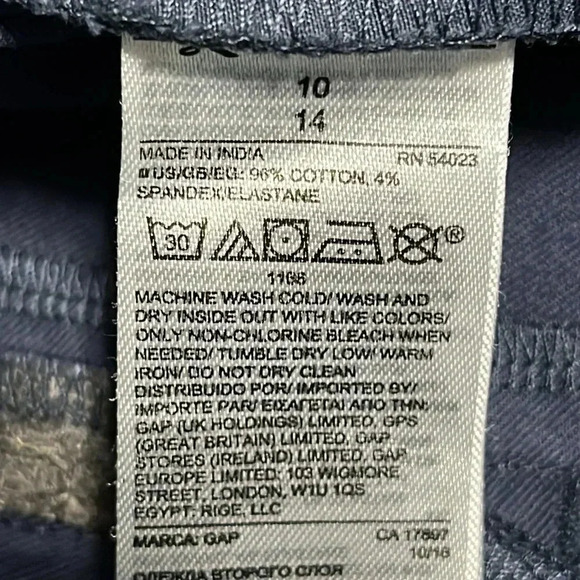 GAP  Signature Skinny Ankle Khaki Pant - Picture 8 of 8